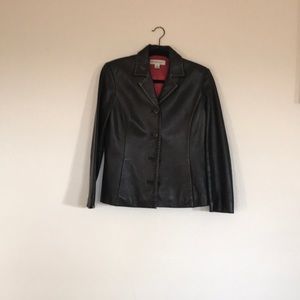 Leather jacket